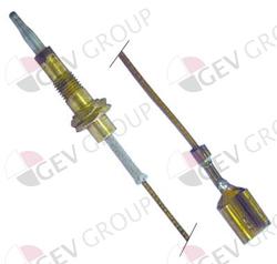 Thermocouple L 750 mm + 100 mm ledning